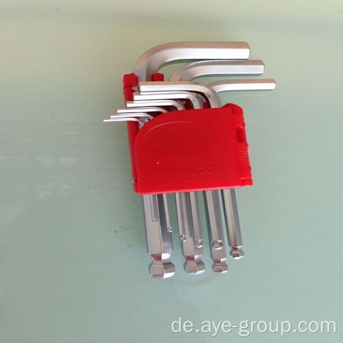 9pcs Kugelschreiber HEX KEY Short Inbusschlüssel